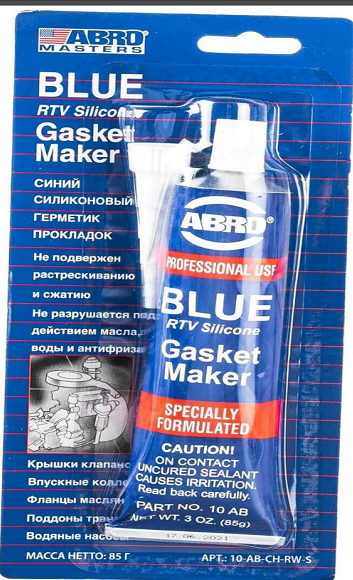 Герметик прокладка синий ABRO 85гр.
