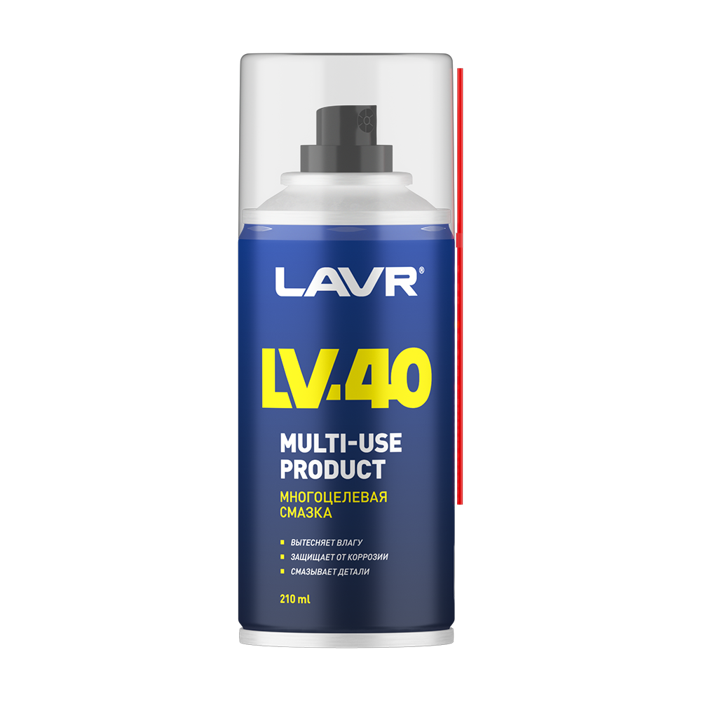 Смазка проникающая  LAVR LV40 210мл (аэр)