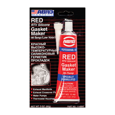 Герметик прокладка красный ABRO 85гр.