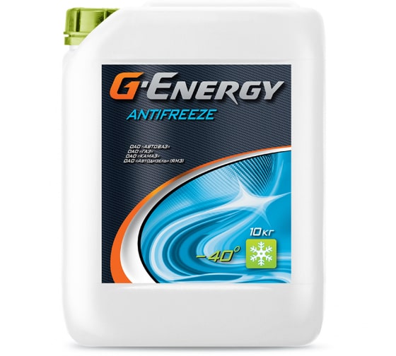 Антифриз G-Energy NF G11 -40*С 10кг зеленый