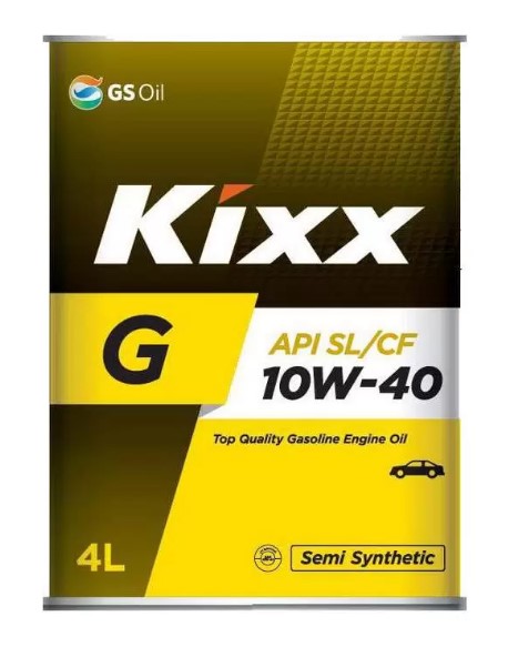 Масло моторное 10W40 п/синт. KIXX GOLD SL/CF 4л.