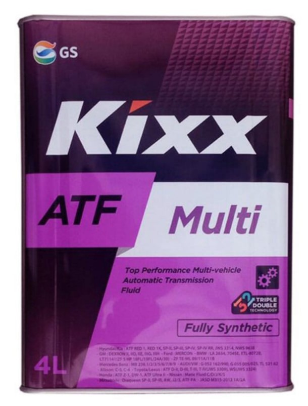 Масло трансмиссионное KIXX ATF Multi Plus 4л.