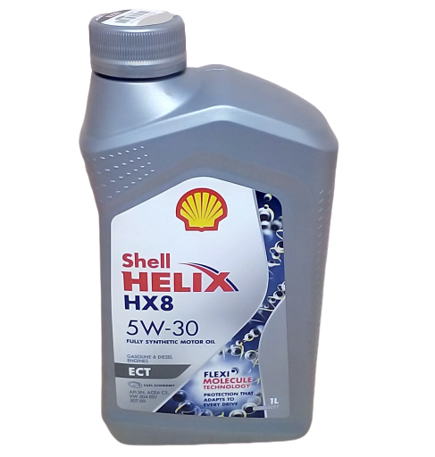 Масло моторное 5W30 синт. SHELL Helix HX8 ECT 1л.