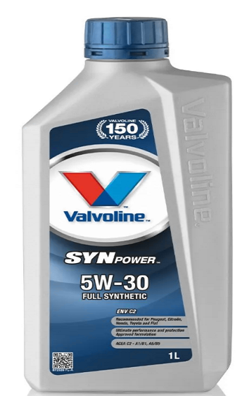 Масло моторное 5W30 синт. Valvoline SYNPOWER ENV C2 1л.