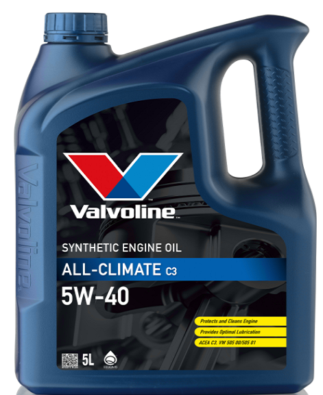 Масло моторное 5W40 синт. Valvoline ALL-CLIMATE 5л.