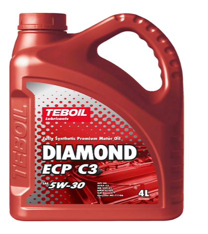 Масло моторное 5W-30 синт. TEBOIL Diamond ECP C3 4 литра