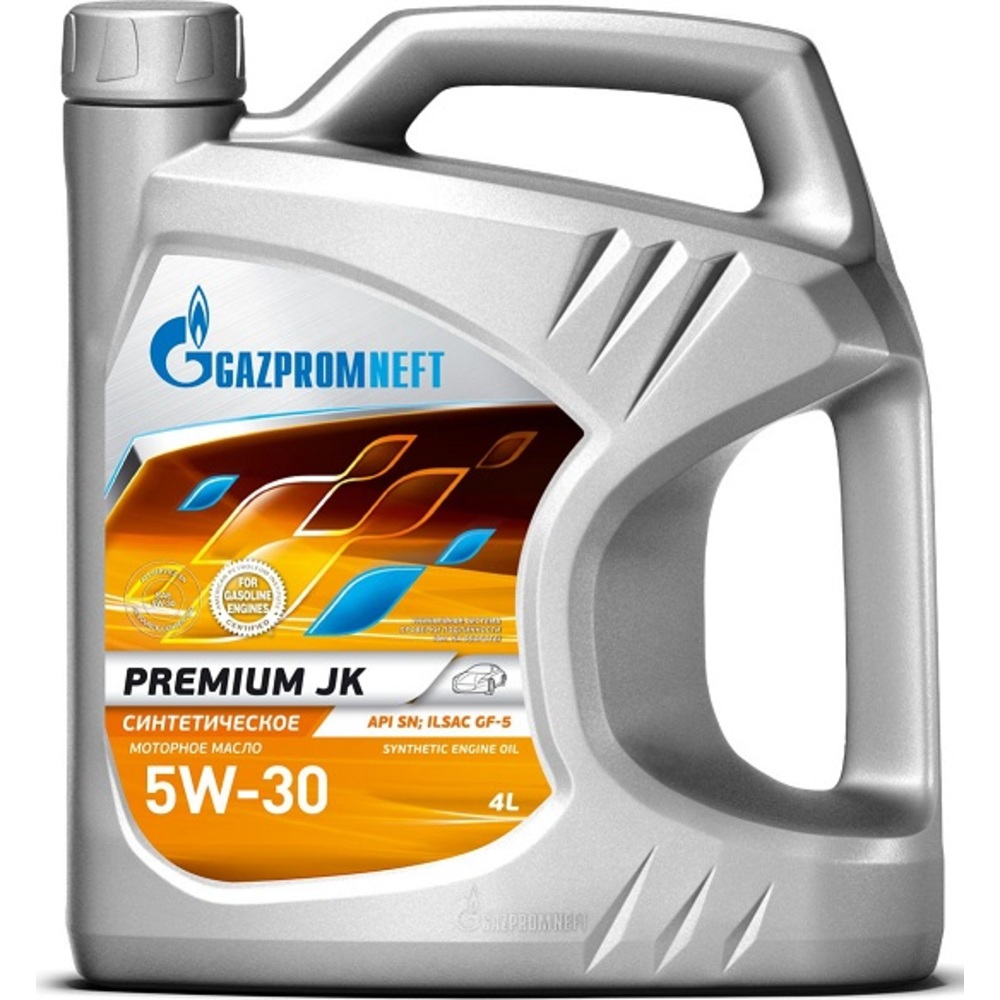 Масло моторное 5W30 синт.Gazpromneft Premium JK 4л.