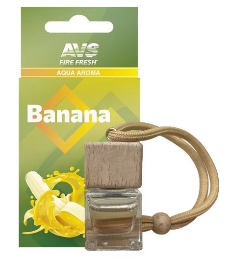 Ароматизатор AQUA AROMA (аром. Banana/Банан) (жидкостный)