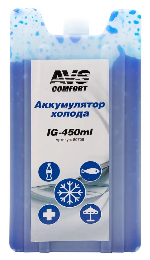 Аккумулятор холода AVS IG-450ml (пластик)