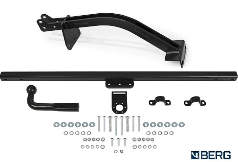 Фаркоп разборный Berg для ВАЗ 2121 (4x4) (вкл. Urban) 1977-2021/2131 (4x4) (вкл. Urban) 1993-2021, шар A, 900/75 кг