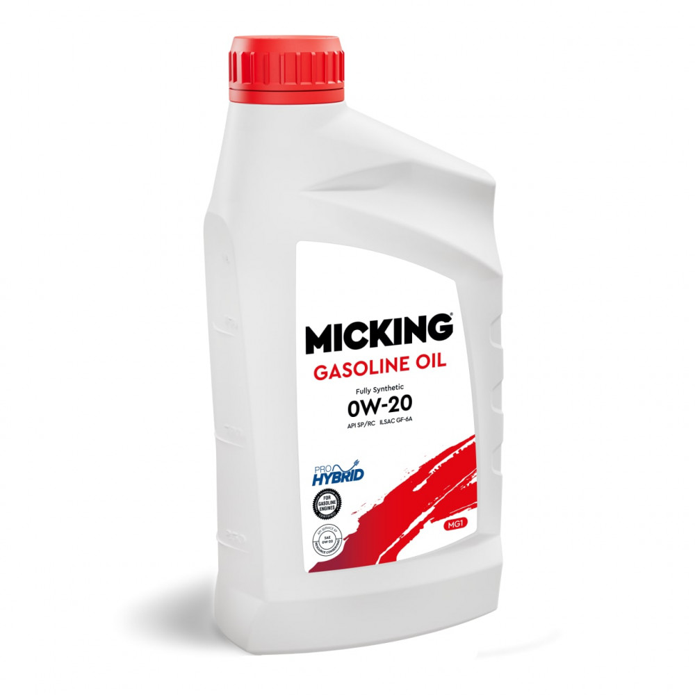 Масло моторное 0W20 синт. Micking Gasoline Oil MG1  API SP/RC 1л.