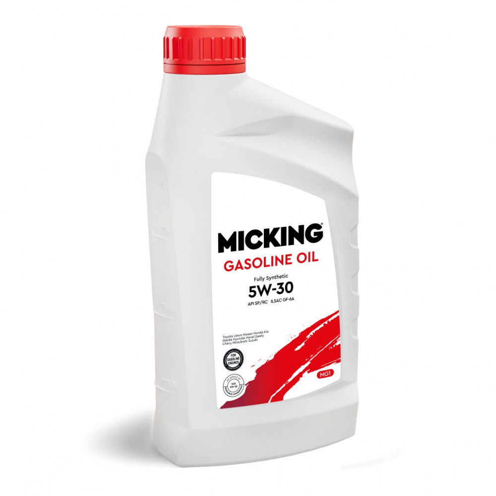 Масло моторное 5W30 синт. Micking Gasoline Oil MG1  API SP/RC 1л.