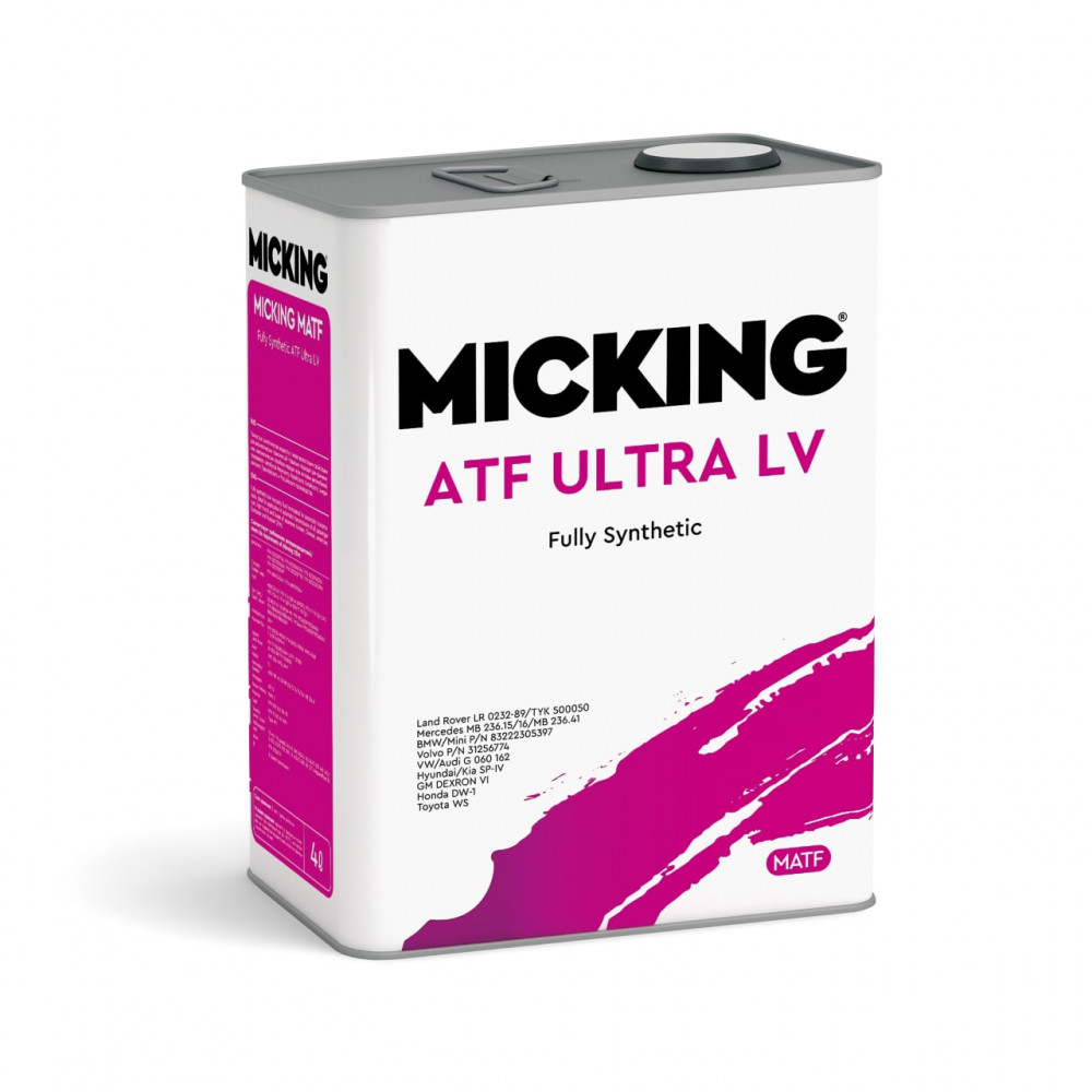 Масло трансмиссионное ATF ULTRA LV  Micking 4л