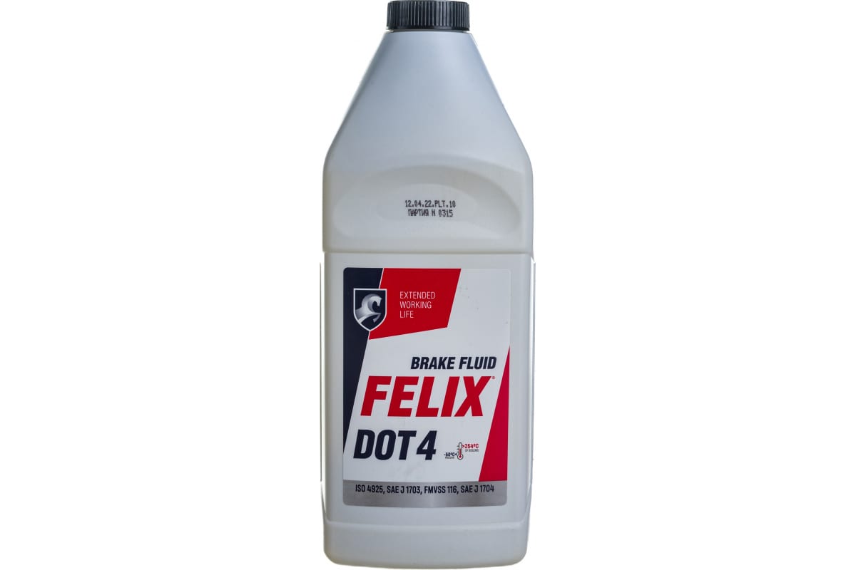 Жидкость тормозная FELIX ДОТ-4 910 г