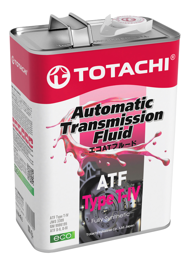 Масло трансмиссионное ATF TYPE T-IV TOTACHI 4л.