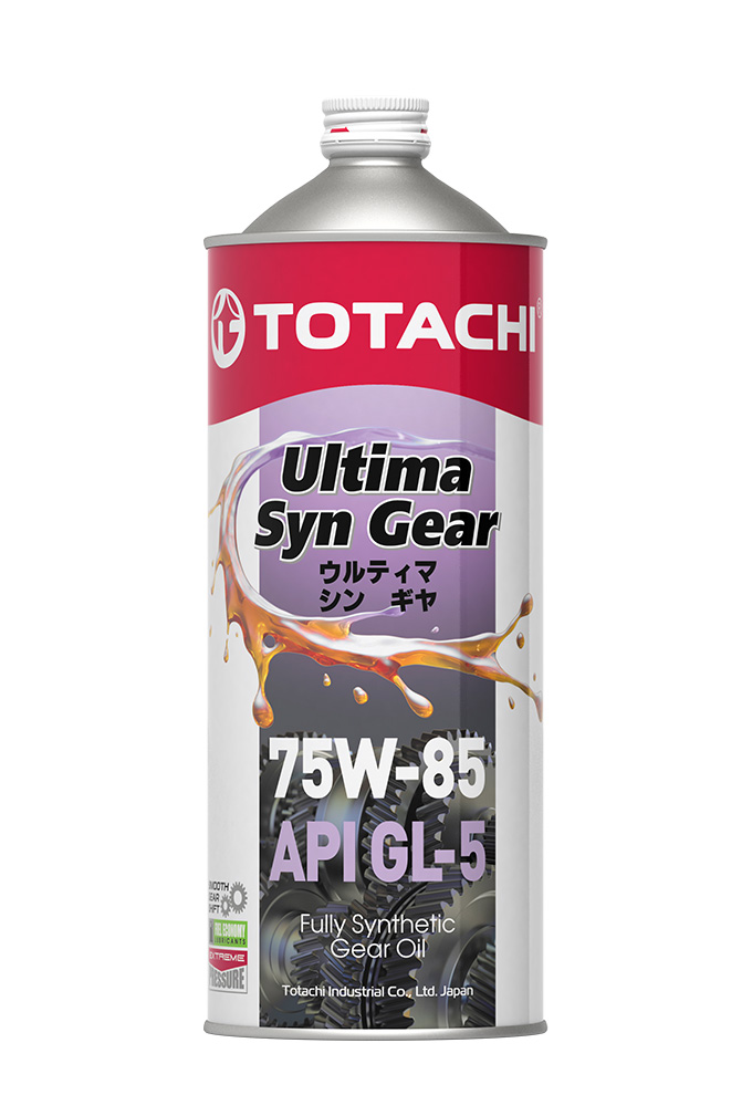 Масло трансмиссионное 75W85 GL-5 TOTACHI Ultra Hypoid Gear Fully Syn 1л.