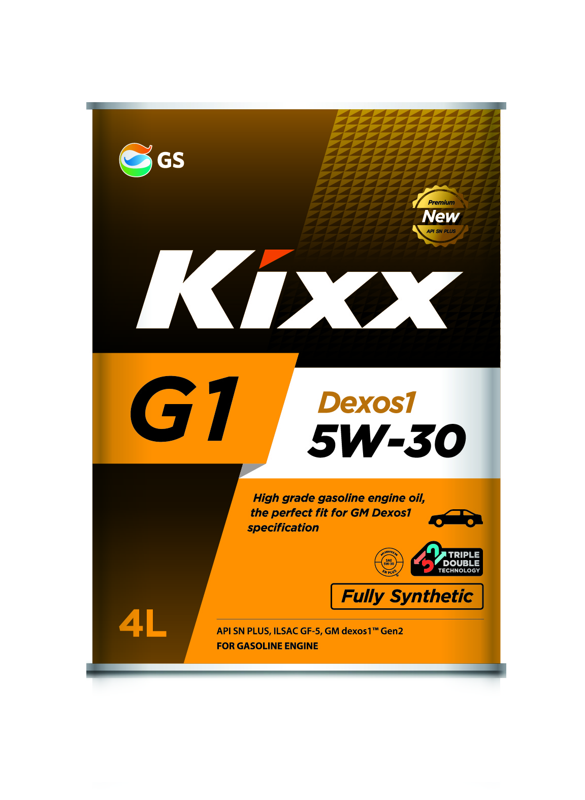 Масло 5W30 синт. KIXX G1 Dexos 1 SN , GF-5 4л.