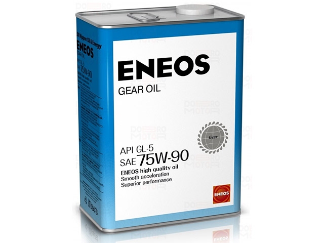 Масло трансмиссионное 75W90 GL-5 ENEOS Gear Oil 4л.