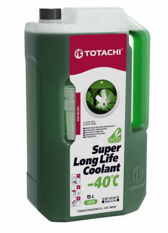 Антифриз TOTACHI Super LLC G11 зеленый 5л
